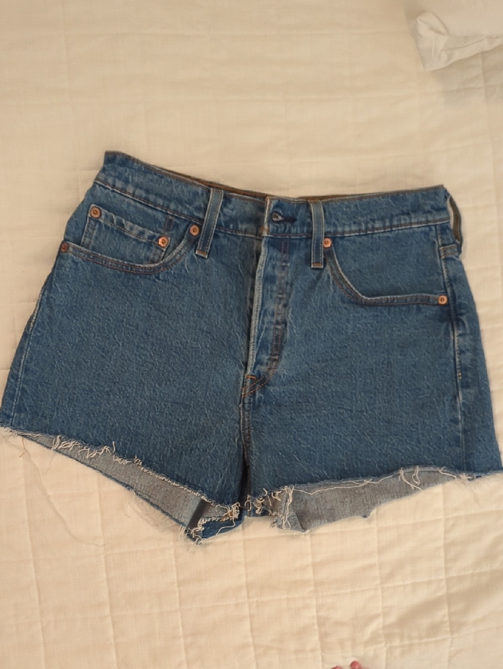 Levi's 501 Cutoff Shorts, Size 28